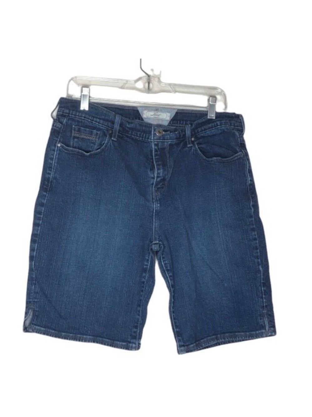 LEVIS Jean Shorts Bermuda Medium Wash Womens Size 14